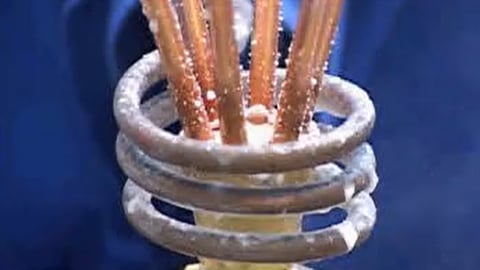 Brazing a 6-branch hydraulic assembly