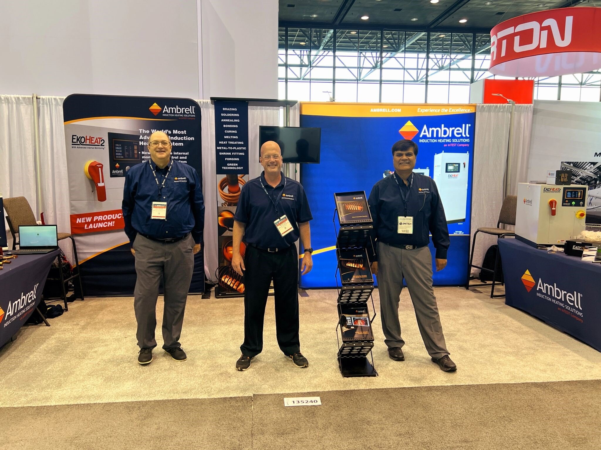 Visit Ambrell at IMTS 2026, AMB 2026 and Design-2-Part Greenville 2026