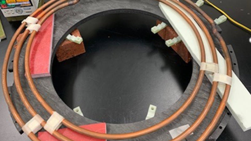 Heating Graphite Discs for an Aerospace Client