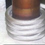 image: Annealing both ends of copper tubing for refrigeration 