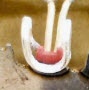 image: Braze a diamond carbide tip onto band saw blade