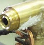 Brazing brass faucet assembly