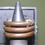 image: Brazing a stainless steel shaft to a carbide cone for a gripper