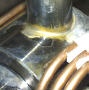 image: Brazing a spray bar powder coating assembly