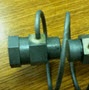 image: Brazing two fittings and a helical tube to create a mount