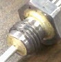image: Brazing a stainless steel fitting to a stainless steel capillary tube