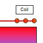 image: Preheating a billet with induction for forging