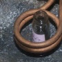 image: Heating magnetic iron oxide in water (hyperthermia)