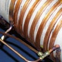image: Heating a 4-tube carbon susceptor