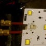 image: Heating an aluminum-backed circuit board - solder reflow