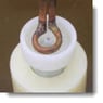 image: Bonding of electric motor shaft to nylon face fan