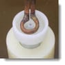 image: Bonding electric motor shaft to nylon face fan