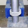 Shrink fit a motor shaft and roller