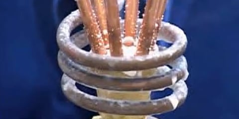 Brazing a 6-branch hydraulic assembly