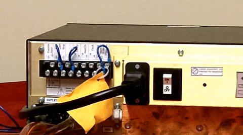 EASYHEAT 1.2-2.4kW: Configuring to Start from the Rear Panel