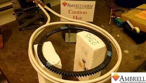 Heating a Steel Gear Ring