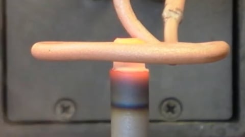 Annealing the Tip of a Steel Part