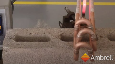 Annealing a Steel Part with Induction