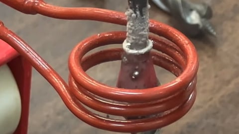 Brazing a Drill Bit with Induction
