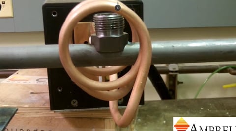 Brazing a tube and a fitting