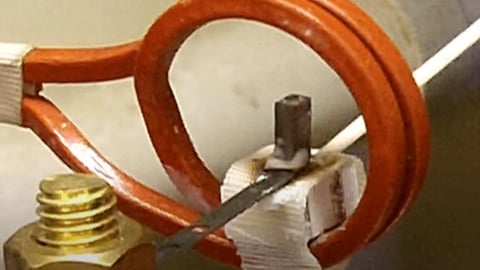 Brazing carbides to a steel plate
