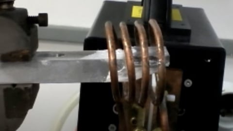 Brazing Carbide to Steel with Induction