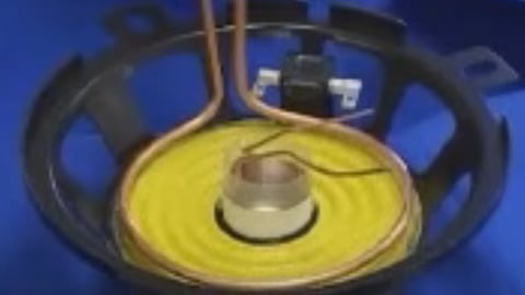 Curing Epoxy on an audio Speaker
