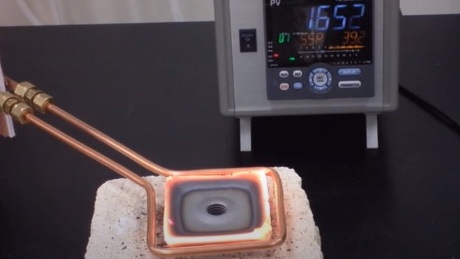 Hardening a Cutting Tool with Induction