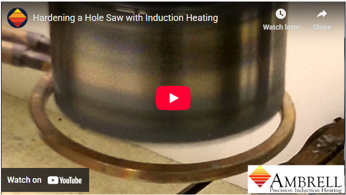 hardening a hole saw
