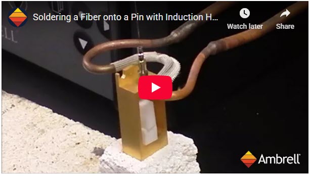 soldering a fiber optic pin