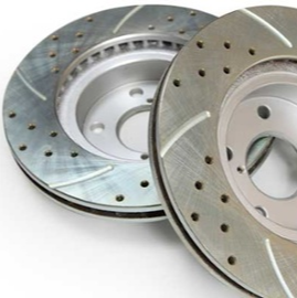 Brake rotor heating