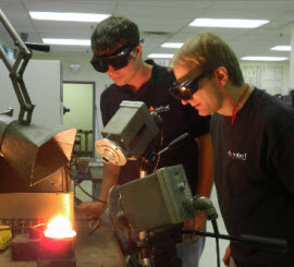 laboratorio applicativo Ambrell Induzione