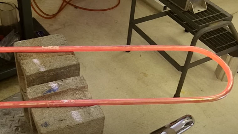 annealing a stainless steel tube video