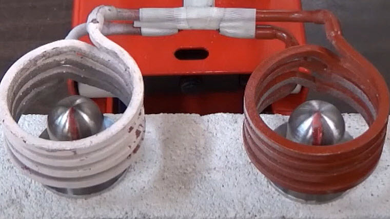 heating steel molds video