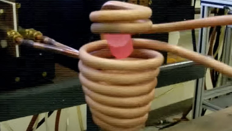 levitation melting copper video