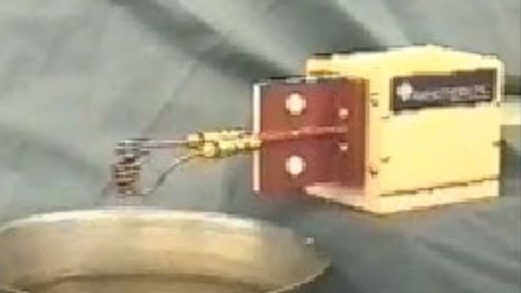 levitation melting with a special coil video