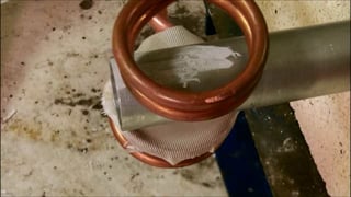 Shrink Fitting an Aluminum Tube with Induction Heating