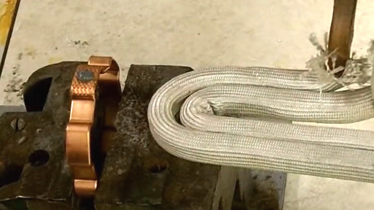soldering a copper plate video
