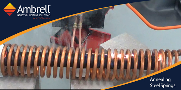 Stress Relieving Springs with Induction Heating