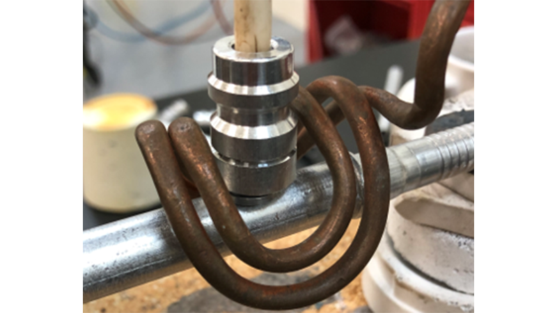 Induction Brazing an Aluminum Tube Assembly
