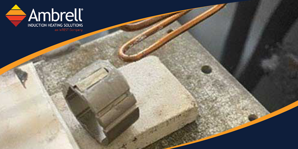 Induction Brazing a Steel Collar and Insert
