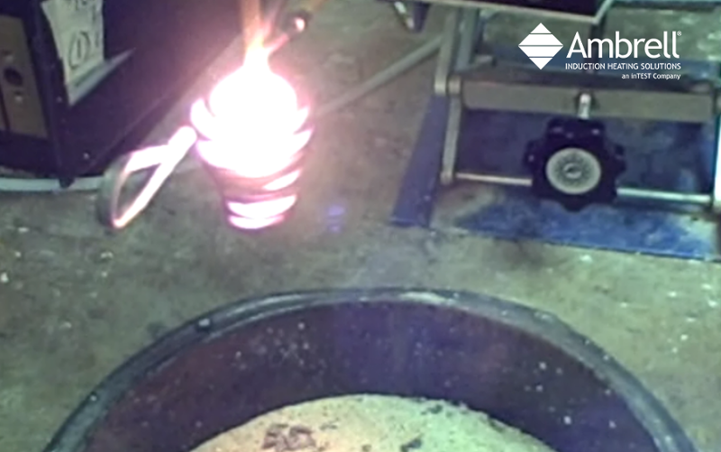 Induction Melting of Nickel Based Alloy Samples