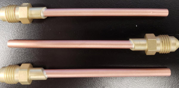 Brazing Brass and Copper Aerospace Samples