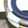 Debond rubber seal from steel oil seal ring