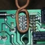 Soldering circuit board posts with lead or lead free solder preforms