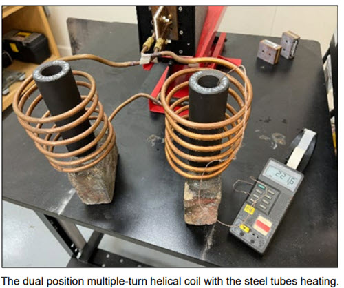 Preheating Steel Tubes Prior to Bonding