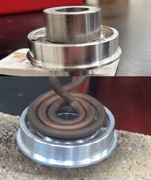 Shrink-fit a Steel Actuator to an Aluminum Shaft