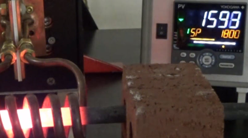 Application Video: Induction Heating a Steel Rod for Forging