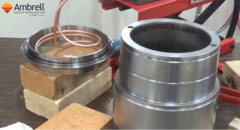 Video: Induction Shrink Fitting a Ring onto a Housing