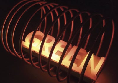 Induction heating is a green method of heating